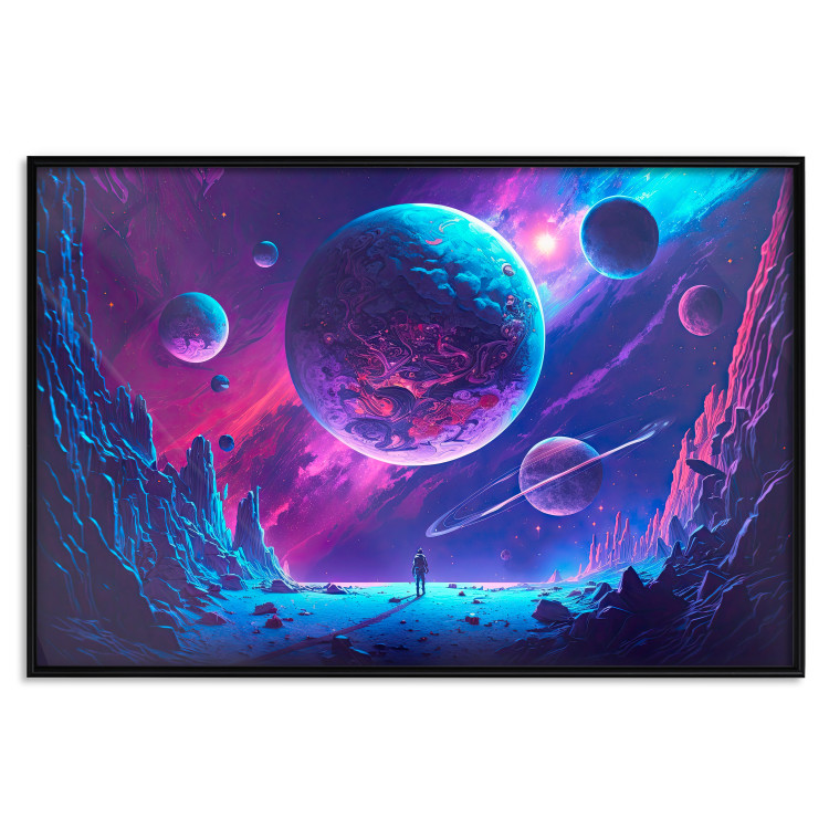 Poster Galactic Explorer - Rocky Planet in Space 150644 additionalImage 17