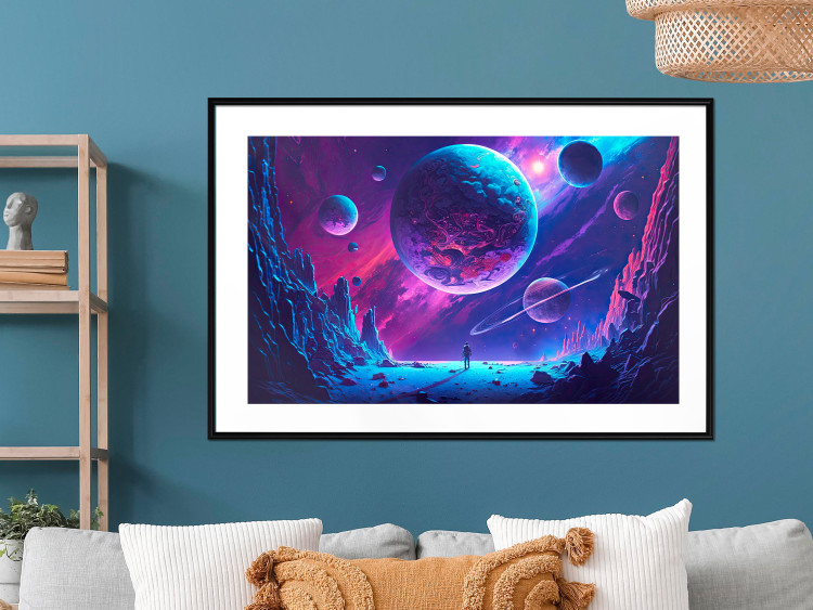 Poster Galactic Explorer - Rocky Planet in Space 150644 additionalImage 14