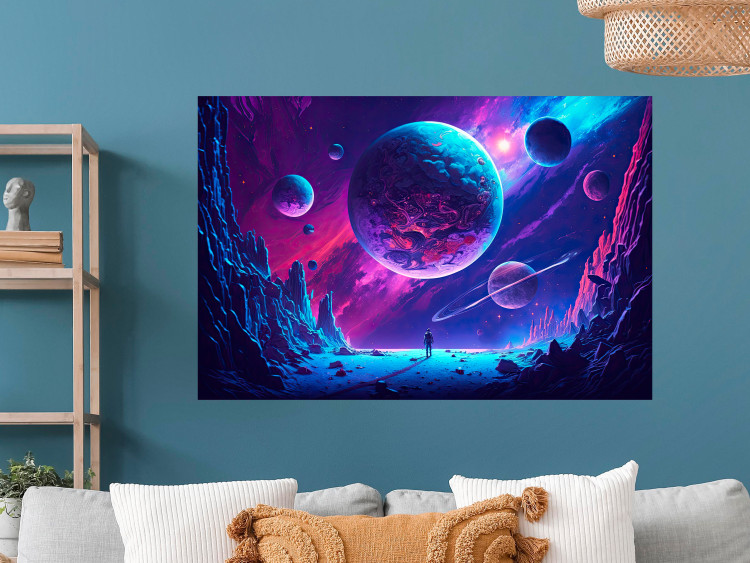 Poster Galactic Explorer - Rocky Planet in Space 150644 additionalImage 9
