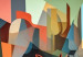 Poster Cubist Horses - Geometric Composition Generated by AI 151144 additionalThumb 10