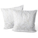 Decorative Velor Pillow Minimalism of Twigs - Organic Composition With Delicate Plants 151344 additionalThumb 3