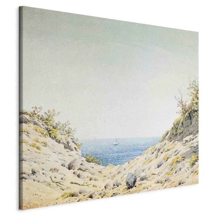 Art Reproduction View through an embankment onto the sea 152844 additionalImage 2