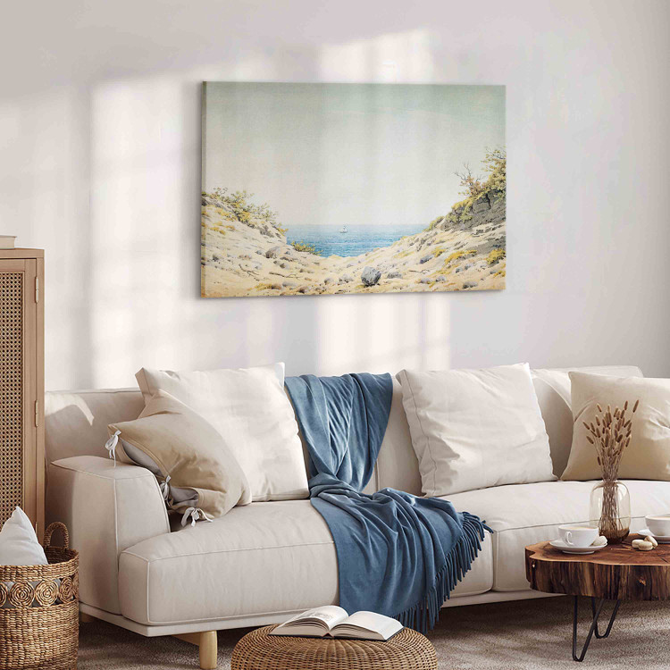 Art Reproduction View through an embankment onto the sea 152844 additionalImage 4