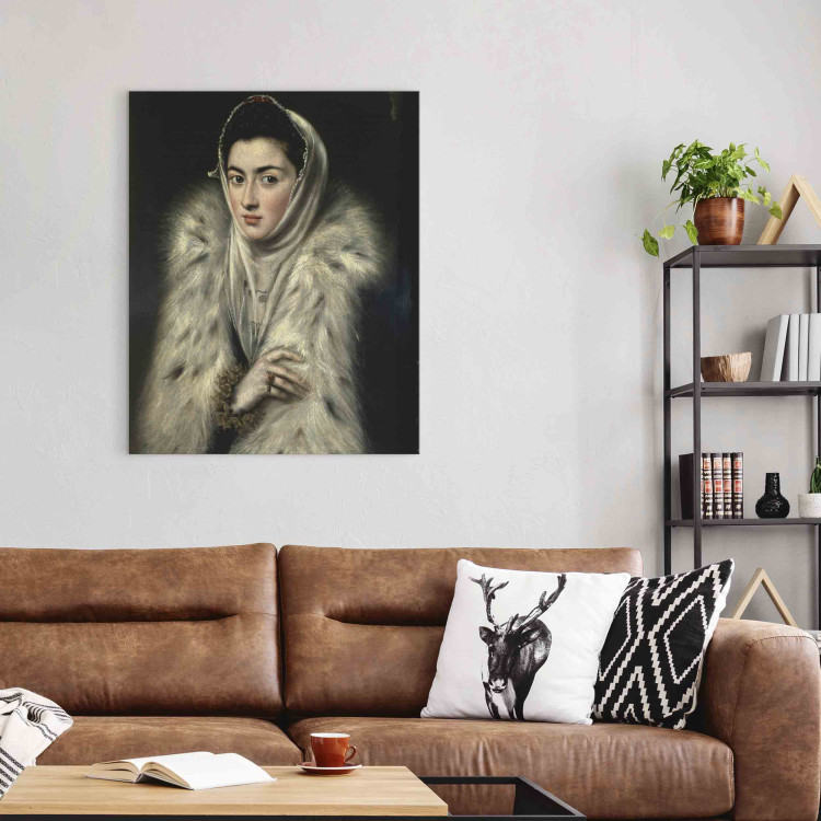 Art Reproduction The Lady with the fur 155244 additionalImage 3