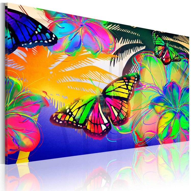 Canvas Print Exotic butterflies 56144 additionalImage 2