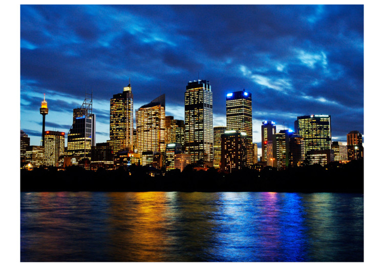 Wall Mural Evening clouds over Sydney 59944 additionalImage 1