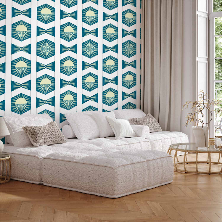 Modern Wallpaper Sunny pattern 89344