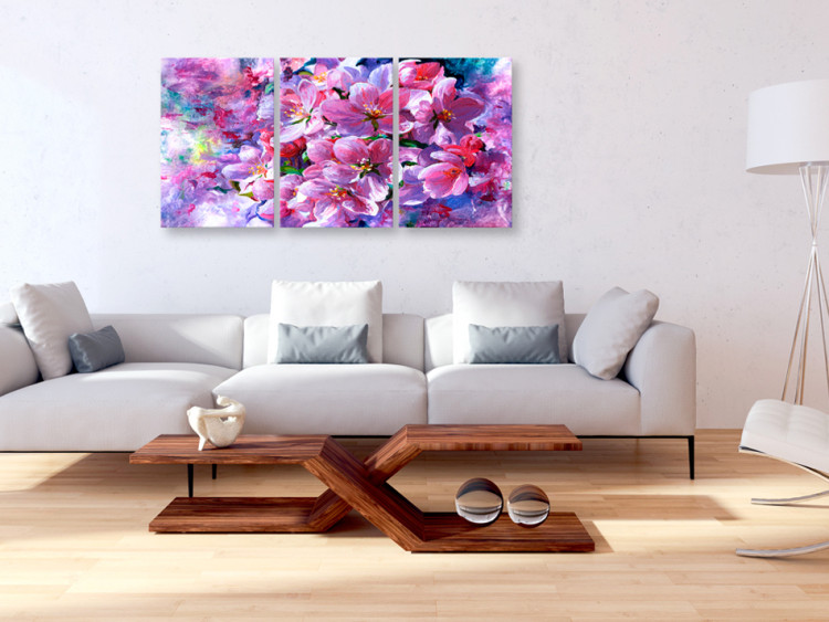 Canvas Print Lilac Flowers 90444 additionalImage 3