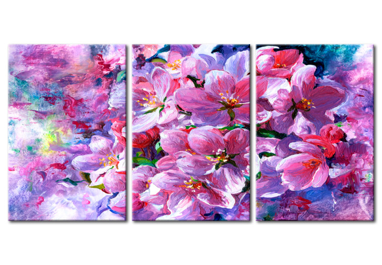 Canvas Print Lilac Flowers 90444