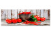 Canvas Print Red Vegetables (1 Part) Wood Narrow 107954