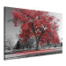Canvas Autumn in the Park (1 Part) Wide Red 122754 additionalThumb 2