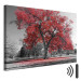 Canvas Autumn in the Park (1 Part) Wide Red 122754 additionalThumb 8