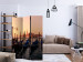 Room Separator Into the Unknown with a Gondola (3-piece) - Venetian boats and sunset 124154 additionalThumb 4