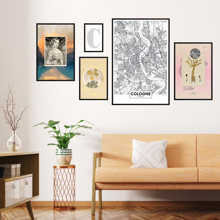 Set of wall art Cologne 124754 additionalImage 2