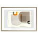 Poster Antique - abstract composition of various figures and lines on a white background 126654 additionalThumb 14