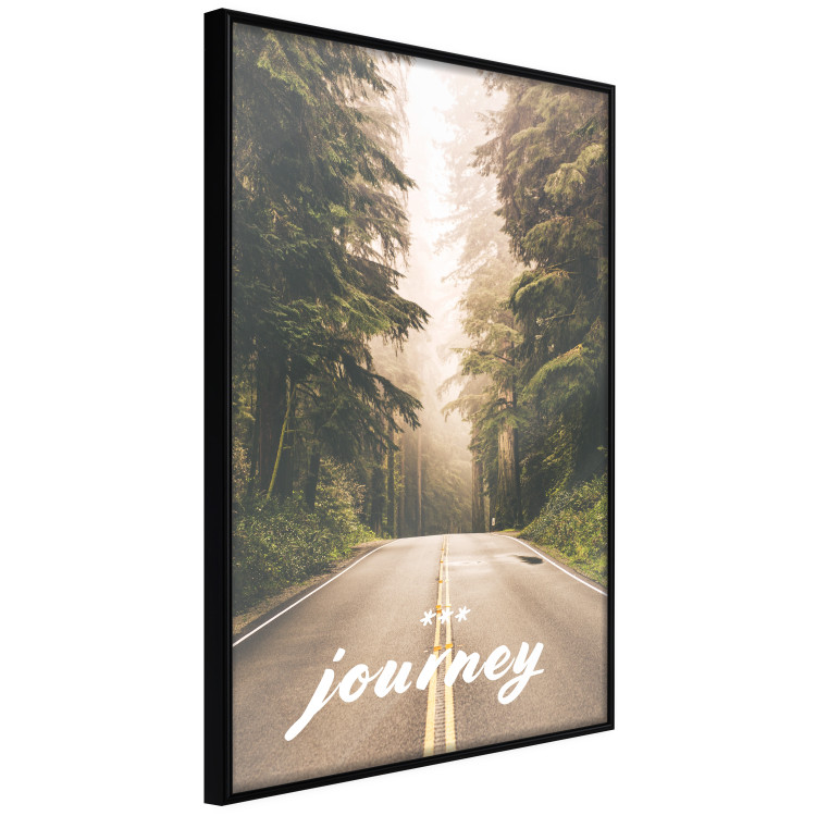 Poster Journey into the Unknown - English text on a forest road background 130454 additionalImage 11