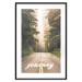 Poster Journey into the Unknown - English text on a forest road background 130454 additionalThumb 18