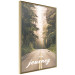 Poster Journey into the Unknown - English text on a forest road background 130454 additionalThumb 12