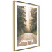 Poster Journey into the Unknown - English text on a forest road background 130454 additionalThumb 9
