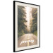 Poster Journey into the Unknown - English text on a forest road background 130454 additionalThumb 2