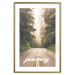 Poster Journey into the Unknown - English text on a forest road background 130454 additionalThumb 14
