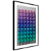 Poster Stillness - multicolored composition of a 3D-like geometric figure 130554 additionalThumb 6