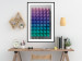 Poster Stillness - multicolored composition of a 3D-like geometric figure 130554 additionalThumb 21