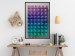 Poster Stillness - multicolored composition of a 3D-like geometric figure 130554 additionalThumb 6