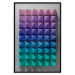 Poster Stillness - multicolored composition of a 3D-like geometric figure 130554 additionalThumb 17