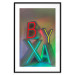 Wall Poster Adventure X - colorful letters with 3D imitation in an abstract motif 131954 additionalThumb 17