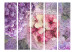 Folding Screen Memory II (5-piece) - romantic watercolor-painted flowers 132554 additionalThumb 3