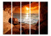 Room Divider Screen Exiting the Cave II (5-piece) - beautiful sunset over the sea 133154 additionalThumb 3