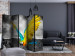 Room Divider Exotic Parrot II (5-piece) - colorful parrot against a landscape background 133354 additionalThumb 4