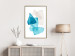 Wall Poster Delicate Fragility - a simple abstraction in light and blue shapes 136054 additionalThumb 10