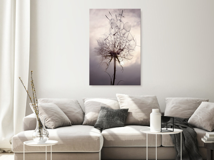 Canvas Inflorescence of a Dandelier - photo in the style of boho 137254 additionalImage 3
