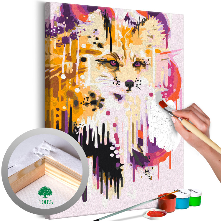 Paint by Number Kit Melting Fox 143654