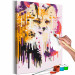 Paint by Number Kit Melting Fox 143654 additionalThumb 3