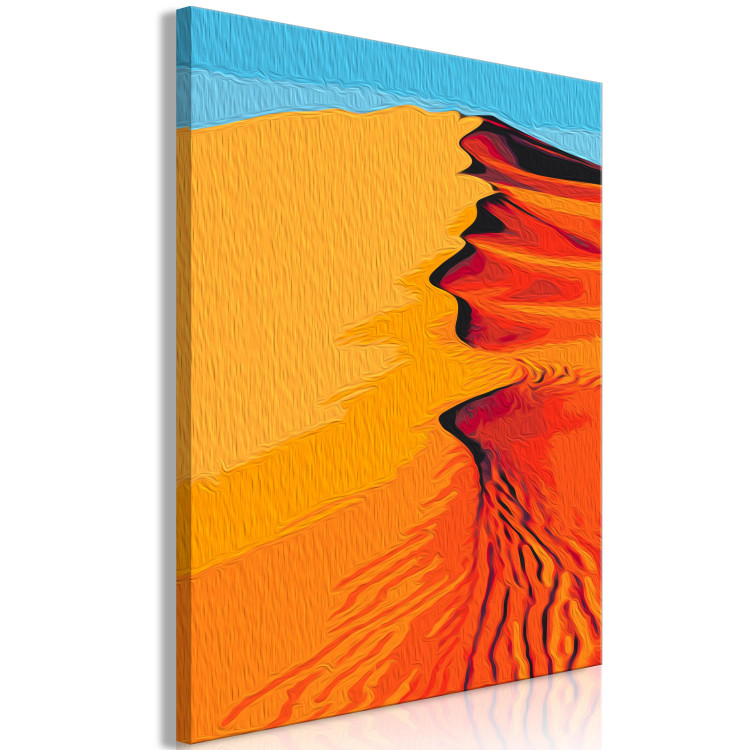 Paint by Number Kit Hot Sands - Orange Dunes on the Blue Sky Background 145154 additionalImage 6