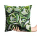 Decorative Velor Pillow Shy succulents - a floral composition with rich detailing 147054 additionalThumb 2