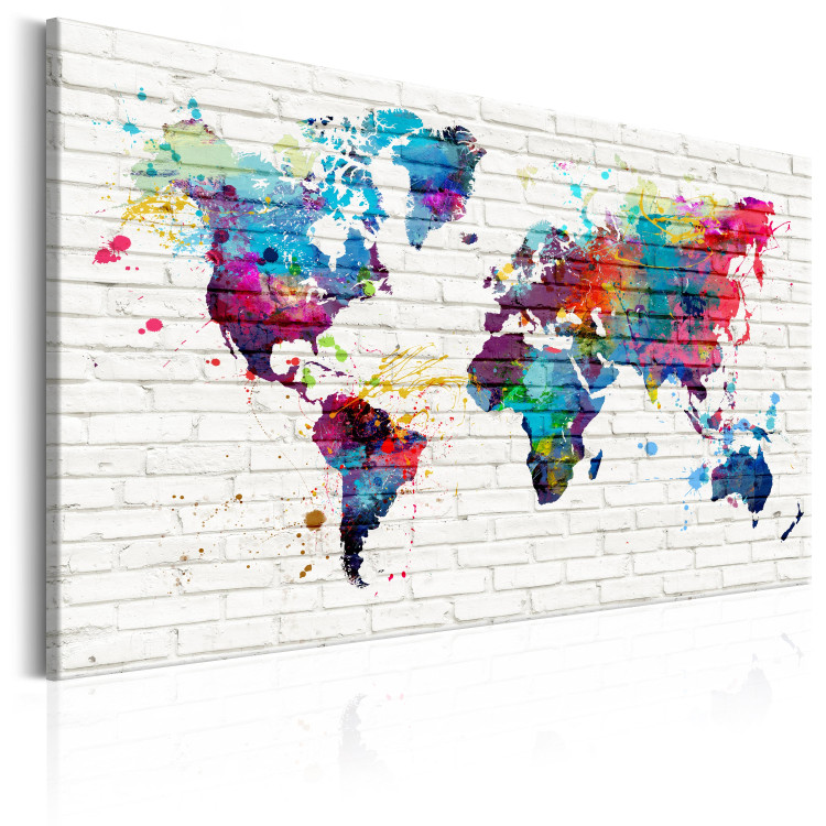 Canvas Art Print Modern Style: Walls of the World 149954 additionalImage 2