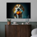 Canvas AI Beagle Dog - Portrait of a Animal With Three Balls in Its Mouth - Horizontal 150154 additionalThumb 3