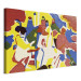 Large canvas print The Sound of Painting - Kandinsky’s Expressive and Colorful Composition [Large Format] 151654 additionalThumb 2