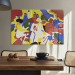 Large canvas print The Sound of Painting - Kandinsky’s Expressive and Colorful Composition [Large Format] 151654 additionalThumb 3