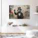 Canvas Art Print Rat in a Tailcoat - Graffiti Inspired by Banksy’s Work 151754 additionalThumb 9