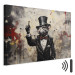 Canvas Art Print Rat in a Tailcoat - Graffiti Inspired by Banksy’s Work 151754 additionalThumb 8