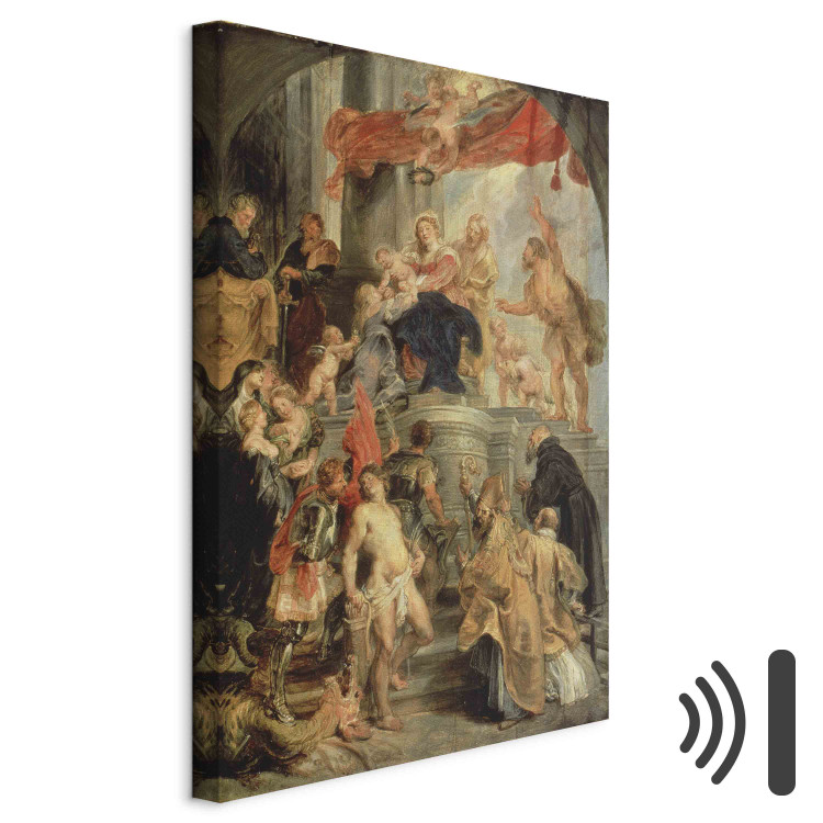 Art Reproduction Enthroned Madonna with Child, Encircled by Saints 152554 additionalImage 8
