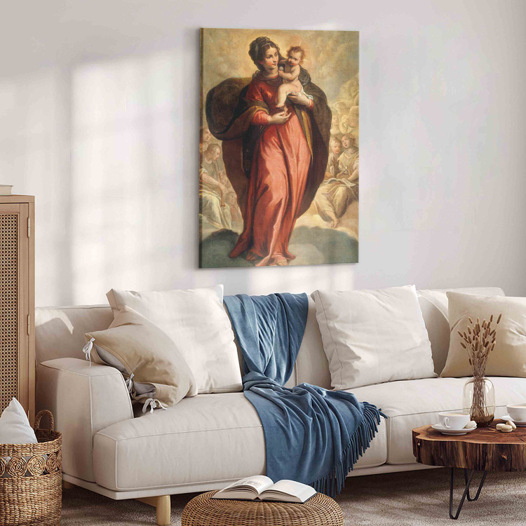 Reproduction Painting Mary with the Child and angels making music 153754 additionalImage 4