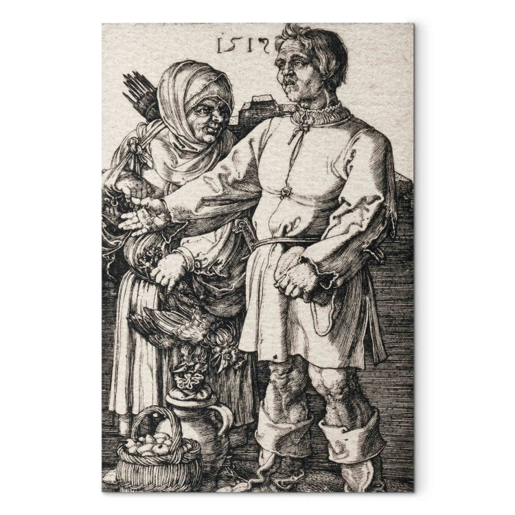 Reproduction Painting Peasants at the market 156154