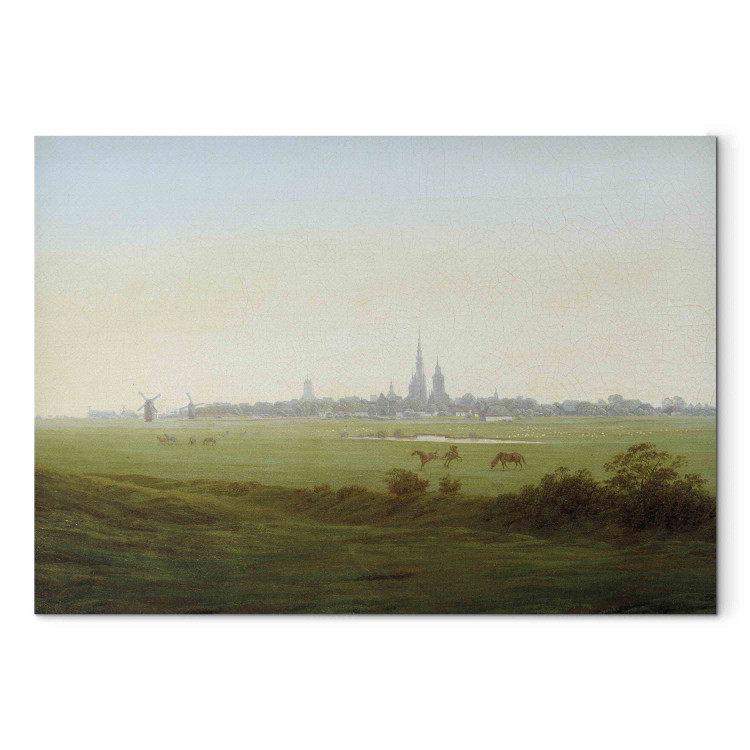 Reproduction Painting Meadows near Greifswald 158554