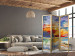 Room Divider Screen Colorful Landscape - Sunset Over the Sea in Vivid Colors [Room Dividers] 159554 additionalThumb 6